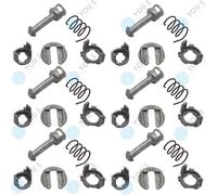 6 Satz YOU.S Original Cilindro Di Chiusura Anteriore Destro Per BMW X5 E53