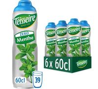 6 sciroppi menta verde senza zucchero tè