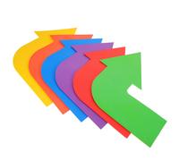 6 segnalini a freccia per tappeti: tappetini per la marcatura del campo da