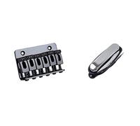 6 Sella Hardtail Bridge Carico Superiore 65mm Bridge Guitar & Single Bobina Pickups Pickup Per Collo In Ceramica Sostituzione delle parti ponte