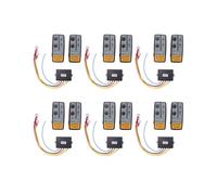 6 Set 12V 24V 2.4G 50M Telecomando Universale per Gru Senza Fili per Auto Con Telecomando Un Doppia Portata