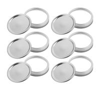 6 Set Coperchi Barattoli in Banda Stagnata Del Barattolo Prova Di Perdite