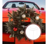 6 Set Cornice Ghirlanda Floreale Per Ghirlande Di Plastica Della Corona Fiori