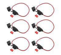6 Set DC 12V 14AWG 14 Manometro ATC/ATO linea Fusibile Supporto con 10A Fusibile