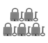 6 set di piccoli lucchetti per bagagli con chiavi: mini lucchetti da 20 mm per