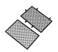 6 Set Recinzione Mini per Vasi, in Plastica Nera Decorativa | Installazione Semplice, Uso Versatile, per Vialetti e Aiuole, Design Unico per Esterni e Giardino
