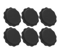 6 Set Tappi Superiori per Ombrelli, Plastica con Guarnizione e Vite | Accessori per Telaio e Aste, Rinforzo dei Raggi, Ricambi per Riparazione Esterna, Set per Casa e Negozi