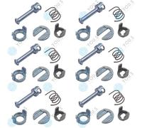 6 Set You.S Rep. Porta Cilindro Anteriore Sinistra per BMW 3 Cabriolet (E46)