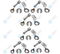 6 Set You.S Riparazione Porta Schliessylinder Anteriore Sinistra & Dx per BMW X5