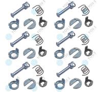 6 Set You.S Serratura Blocco Cilindro Anteriore Sinistra per BMW 3er E46