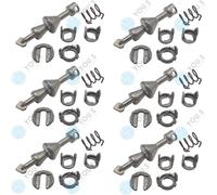 6 Set You.S Serratura Blocco Excenter Anteriore Destro per BMW 3 Coupe E92