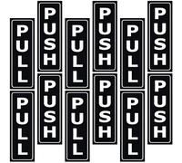 6 Sets Acrylic Door Sign Push Pull Adesivi Per Porte Segni Della Porta