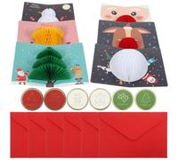 6 Sets Biglietti Augurali Di Auguri Divertenti Carte Benedizione