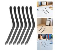 6 Sets Molla Pressione Carta Clip Per Leggio Del Pianoforte Supporto Libri
