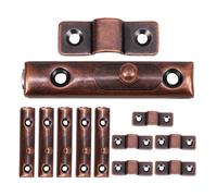 6 Sets Serratura Porta Blocca in Acciaio Inossidabile Clievo Della Cancello