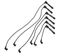 6 Sets Spark Plug Wire Kit: High Performance Ignition Coil Spark Plug Wire Replacement - Engine Ignition Cable for Daily Driving