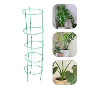 6 Sets Traliccio Per Piante in Vaso Gabbia Pomodori Metallico All'aperto