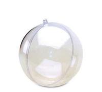 6 SFERA SFERE PALLINA PLEXIGLASS 16 cm diam con DIVISORIO SEPARATORE BOMBONIERE GADGETS NATALE