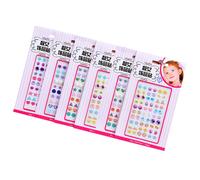 6 Sheets Adesivo Unghie Decalcomanie Per Adesivi Di San