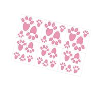 6 Sheets Animali Adesivi Murali Simpatici Con Impronte Di Piedi Coniglio