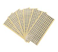 6 Sheets Etichetta Per Auricolari Etichette Di Marcatura Degli Marking Adesions
