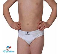 Enrico Coveri 3 Canotte Bimbo/Ragazzo Spalla Larga Cotone bielastico Art. ET4002 (Bianco, 3/4 Anni)