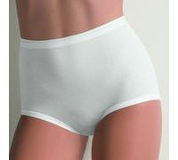 6 Slip culotte da donna Cotonella alte in morbido cotone elasticizzato art 8002