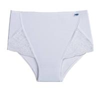 6 Slip Culotte Donna in Cotone Elasticizzato con pizzo al girogamba Snelly S401