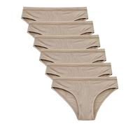 6 Slip da Donna in Cotone Modal a Vita Bassa Coconuda