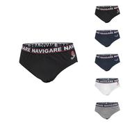 6 slip da uomo elasticizzato elastico esterno in cotone bielastico Navigare 324