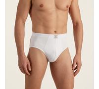 6 slip da uomo LAILA calibrato Bianco blu nero grigio 100% cotone taglie forti