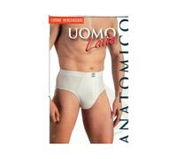 6 slip da uomo LAILA calibrato Bianco blu nero grigio 100% cotone taglie forti