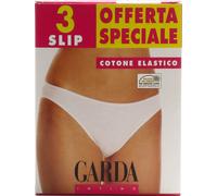6 Slip donna Garda a fianco basso in morbido cotone elasticizzato art 3900
