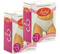 6 Slip donna in cotone elasticizzato Liabel art T15 colore e misura a scelta