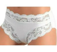 6 Slip donna Jadea 742 ricamato cotone elasticizzato donna altezza media AA418