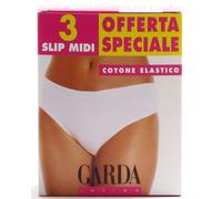 6 Slip Donna Midi Garda 3902 in Cotone Elasticizzato