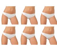 6 slip brasiliana donna taglio laser in cotone JADEA art. 8001