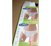 6 SLIP DONNA VITA BASSA ILARY MICROFIBRA MADE IN ITALY (2 BIANCO 2 NERO 2 NEUTRO