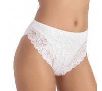 6 slip da donna pizzo JADEA 791 cotone elasticizzato bielastico nero bianco alta