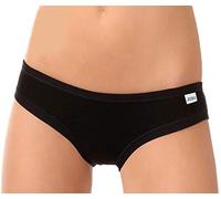 6 SLIP JADEA DONNA VITA BASSA ART. 785 COTONE ELASTICIZZATO BIANCO O NERO (4, NERO)