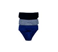 6 Slip Midi Garda 2763 Fianco Medio Elastico Interno in Cotone Filo di Scozia