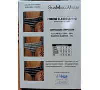 6 slip o 6 boxer Gianmarco Venturi cotone elastico tinta unita o fantasia