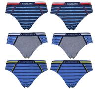 6 Slip Ragazzo Mutanda Bimbo Navigare Bambino 10-12-14-16 Anni Varie Fantasie