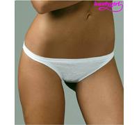 6 Slip tanga donna Emy vita bassa in cotone operato ed elastici comfort art 1991