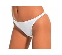 6 Slip tanga donna l'altra COTONELLA cotone elastico 3161 (3, BIANCO)