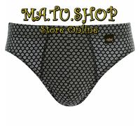 6 Slip Uomo CIELLEGI DENIRO in 100% Cotone Makò Operato a Nido d'Ape