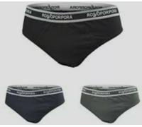 6 SLIP UOMO ELASTICIZZATO ROSSOPORPORA ROSS NERO GRIGIO BLU BIANCO BIELASTICO