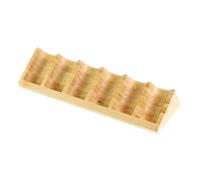 6-Slot Fragrance Oil Display Rack, Wooden Oil Shelf for Tabletop Displaying, Organizing Aromatherapy Bottles, Stylish and Functional Oil Rack for Home Décor