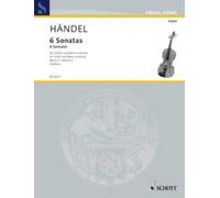 6 Sonatas: Nach dem Urtext. violin and harpsichord (Pianoforte), cello (viola da gamba) ad libitum.