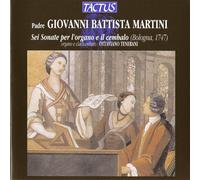 Giovanni Battista Martini - 6 Sonate Per Organo E Cembalo - AA.VV. (Audio Cd)